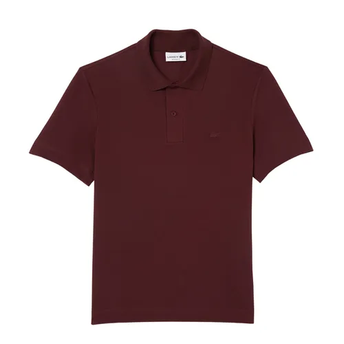 Áo Polo Nam Lacoste Movement Shirt Ultra Light Pique PH8361 BZD Màu Đỏ Mận Size 4