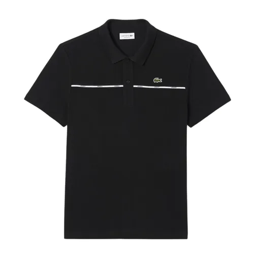 Áo Polo Nam Lacoste Regular Fit Logo Trim L.12.12 PH9863 031 Màu Đen Size 3
