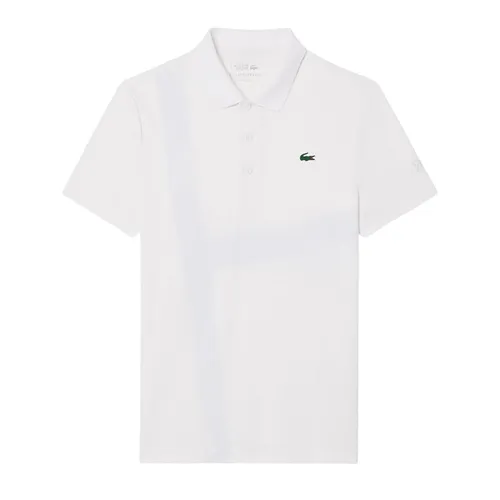 Áo Polo Nam Lacoste Tennis x Novak Djokovic DH8971 51 001 Màu Trắng Size 3