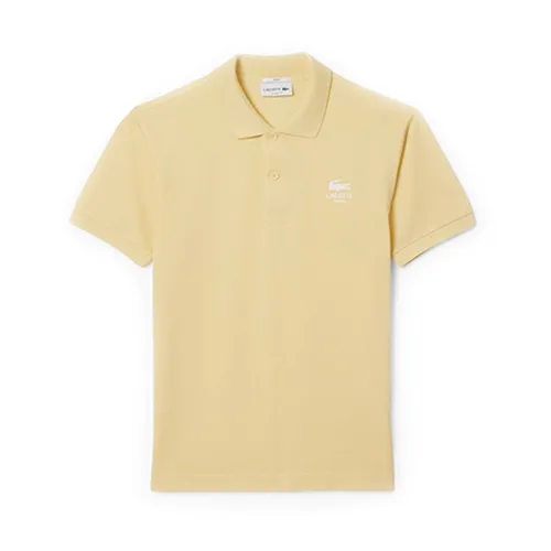 Áo Polo Unisex Lacoste L.12.12 PH2723 361 Màu Vàng Size 2