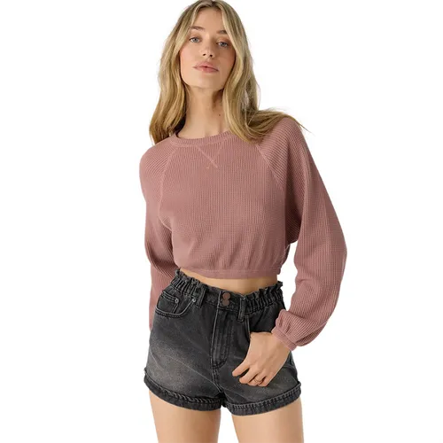 Áo Thun Tay Dài Nữ O'Neill Tour Crew FA4403005-BRL Màu Hồng Size XL