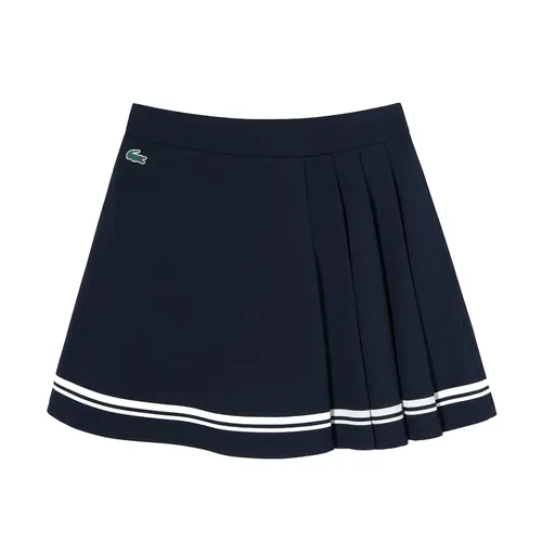 Chân Váy&nbsp;Nữ Lacoste Women's Sport Color Tipping Mini Skirt JF220E 53N 166 Màu Xanh Navy Size 34
