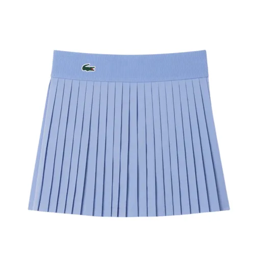 Chân Váy&nbsp;Nữ Lacoste Women's Ultra Dry Lined Tennis Skirt JF8594 51 AI2 Màu Xanh Nhạt Size 38