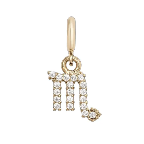 Charm Đồng Hồ Daniel Wellington Zodiac 12 Zodiac Sign Watch Charm Gold Scorpio Màu Vàng Gold