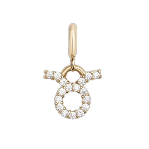 Charm Đồng Hồ Daniel Wellington Zodiac 12 Zodiac Sign Watch Charm Gold Taurus Màu Vàng Gold