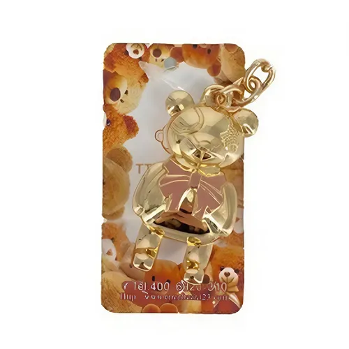 Charm Guoo Bear JF4847-17800 Màu Vàng Gold