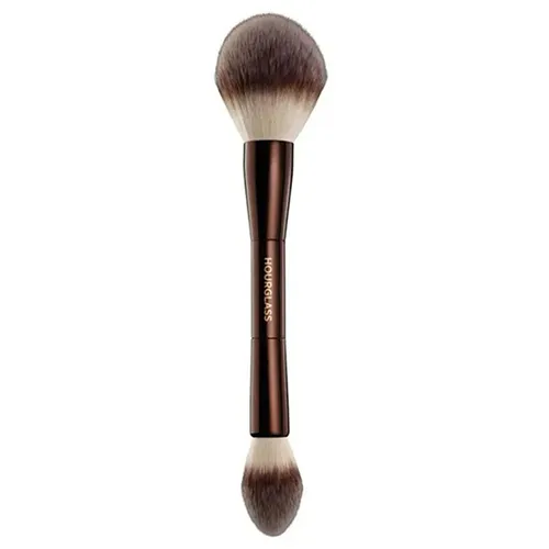 Cọ Trang Điểm Hourglass Double Ended Veil Powder Brush Màu Nâu