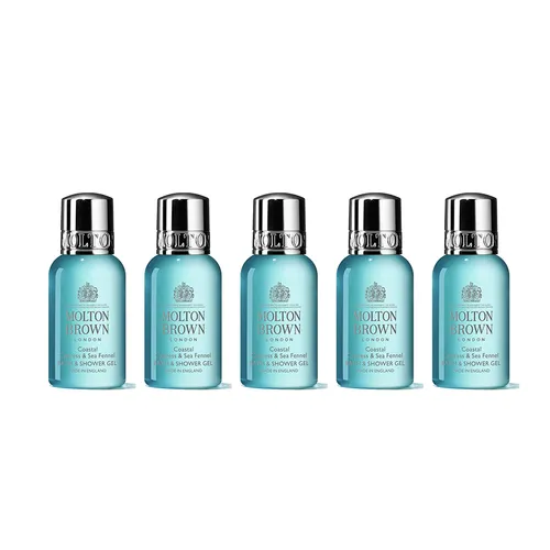 Combo 5 Chai Sữa Tắm Molton Brown Coastal Cypress & Sea Fennel Bath & Shower Gel Dịu Nhẹ 30ml x 5