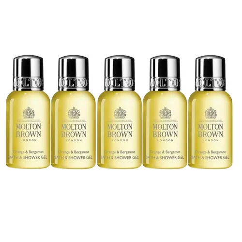 Combo 5 Chai Sữa Tắm Molton Brown Orange & Bergamot Bath & Shower Gel 30ml x 5