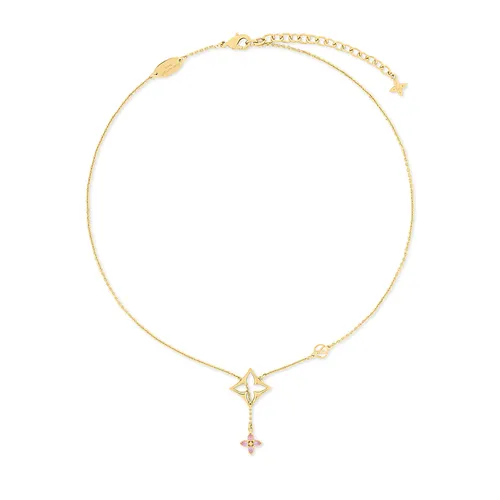 Dây Chuyền Nữ Louis Vuitton LV Flowergram M03246 Màu Vàng