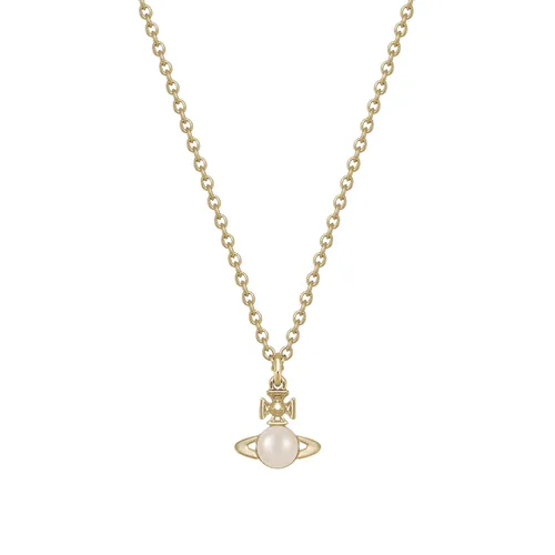 Dây Chuyền Nữ Vivienne Westwood Balbina Pendant Necklace Màu Vàng Gold