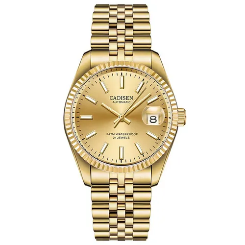 Đồng Hồ Nam Cadisen C8053G-T5 Màu Vàng Gold