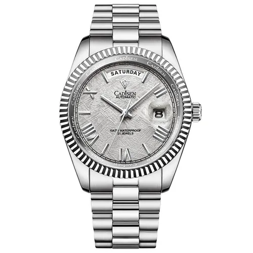 Đồng Hồ Nam Cadisen C8185G-T3 Màu Bạc