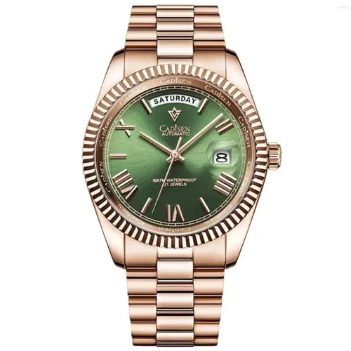 Đồng Hồ Nam Cadisen C8185G-T8 Màu Vàng Hồng