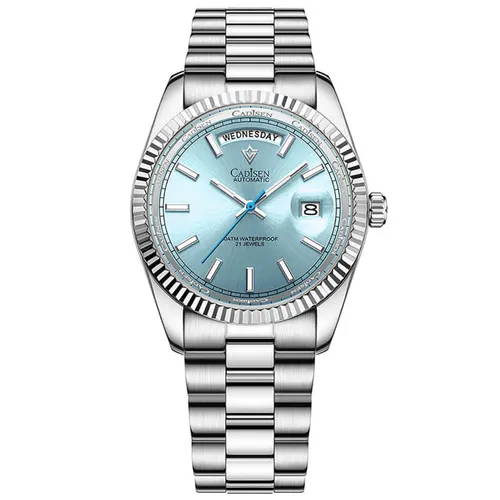 Đồng Hồ Nam Cadisen C8215G-T2 Màu Bạc