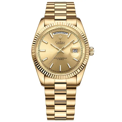 Đồng Hồ Nam Cadisen C8215G-T3 Màu Vàng Gold