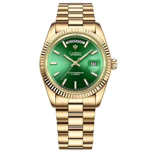 Đồng Hồ Nam Cadisen C8215G-T4 Màu Vàng Gold