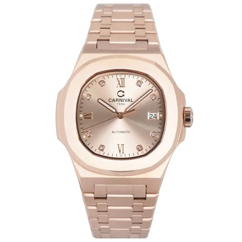 Đồng Hồ Nam Carniva 8160G-VH-NN Màu Vàng Hồng