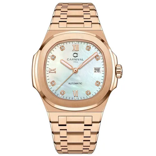 Đồng Hồ Nam Carniva 8160G-VH-TK Màu Vàng Hồng