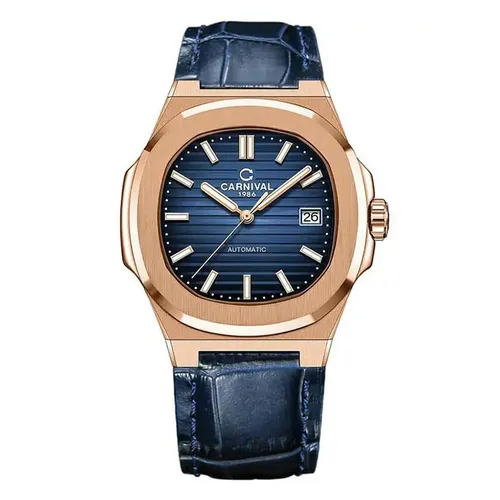 Đồng Hồ Nam Carnival Automatic 8108G1-VH-DD-X Màu Xanh