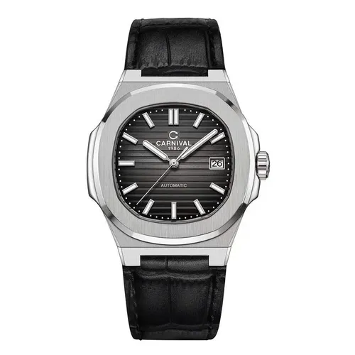 Đồng Hồ Nam Carnival Automatic 8108G1-VT-DD-D Màu Đen