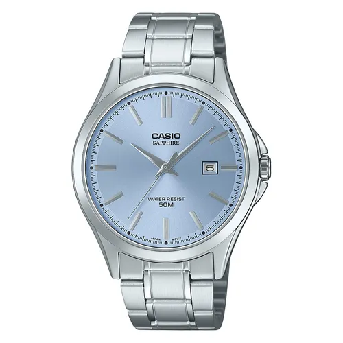 Đồng Hồ Nam Casio MTS-115D-2A2V Màu Bạc