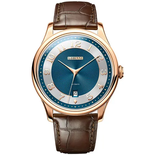 Đồng Hồ Nam Lobinni LB9230G-D2 Màu Nâu Vàng
