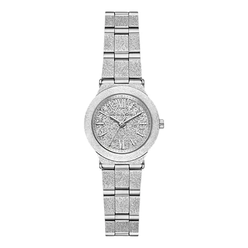 Đồng Hồ Nữ Michael Kors MK Petite Billie Frosted Silver Tone Watch MK7555 Màu Bạc