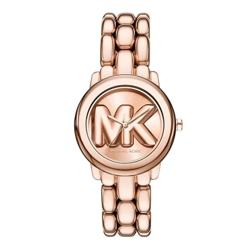 Đồng Hồ Nữ Michael Kors MK Phoebe Rose Gold Quartz Stainless Steel Watch MK4962 Màu Vàng Hồng