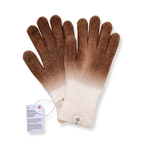 Găng Tay Unisex Lululemon Chocolate Gradient Màu Nâu