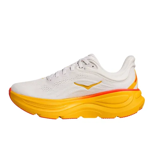 Giày Chạy Bộ Nữ Hoka Bondi 9 1162012-FNF Màu Trắng Vàng Size 6US