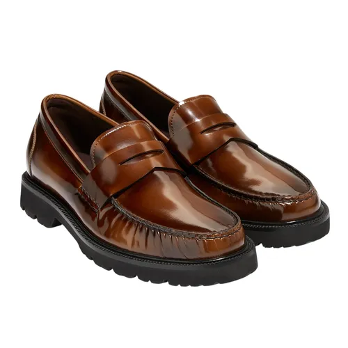 Giày Lười Nam Cole Haan American Classic Penny Loafer C38662-400 Màu Nâu Đậm Size 40