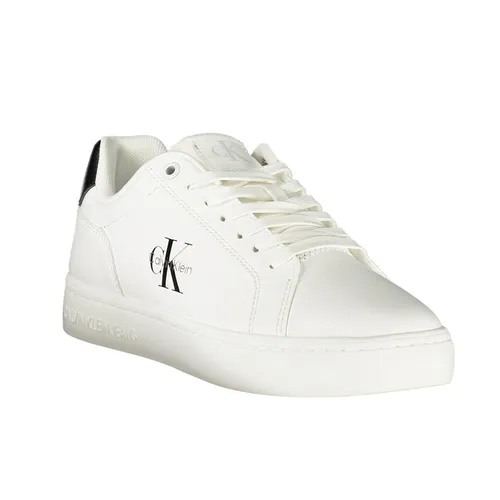 Giày Sneaker Nam Calvin Klein CK YW0YW01902_BI01W Màu Trắng Size 40