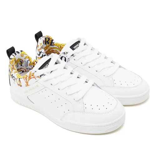 Giày Sneaker Nam Versace Jeans Couture 74YA3SD6 ZP219 G03  Màu Trắng Size 39