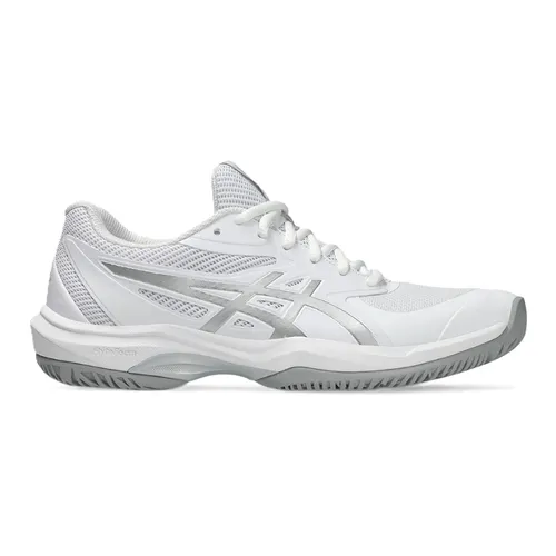 Giày Tennis/ Pickleball Nam Asics Game FF White/Pure Silver 1042A281-101 Màu Trắng Bạc Size 40.5