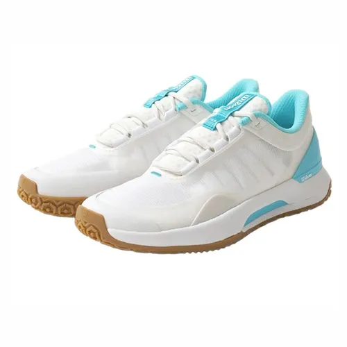 Giày Tennis/Pickleball Wilson Intrigue Tour Omni White Bluefish WRS337730 Màu Trắng Size 38.5