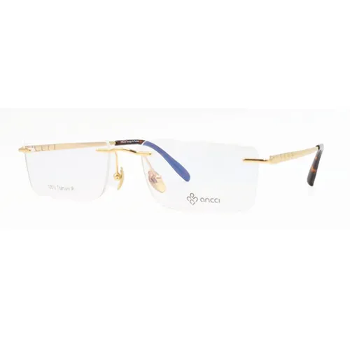 Gọng Kính Nam Ancci AC53102 C1 Màu Vàng Gold