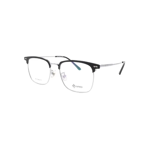 Gọng Kính Unisex Ancci AC53109 C2 Màu Đen Bạc