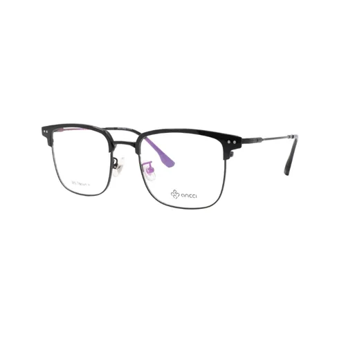Gọng Kính Unisex Ancci AC53110 C1 Màu Đen