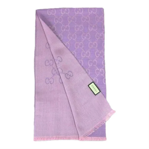 Khăn Quàng Cổ Gucci Scarf Shawl Stole Màu Tím