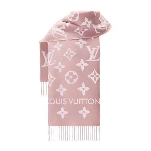 Khăn Quàng Cổ Louis Vuitton LV Essential Scarf M77854 Màu Hồng