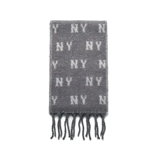 Khăn Quàng Cổ MLB New York Yankees 3AMFM0156-50MGD Màu Xám