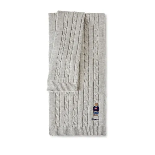 Khăn Quàng Cổ WHOAU Big Steve Cable Muffler WHAMF4T21A Màu Xám