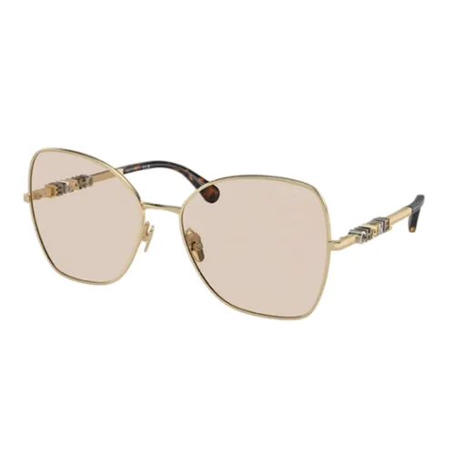 Kính Mát Chanel Sunglasses 0CH4283 C485M4 Màu Vàng/Nâu