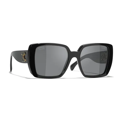 Kính Mát Chanel Square Sunglasses CH5541 C622T8 Màu Đen Xám