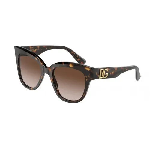 Kính Mát Nữ Dolce & Gabbana D&G DG 4407 Màu Nâu Havana