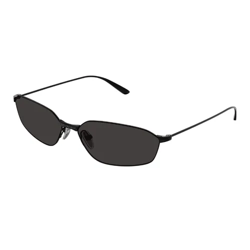 Kính Mát Unisex Balenciaga Sunglasses BB0412S 001 Màu Xám Đen