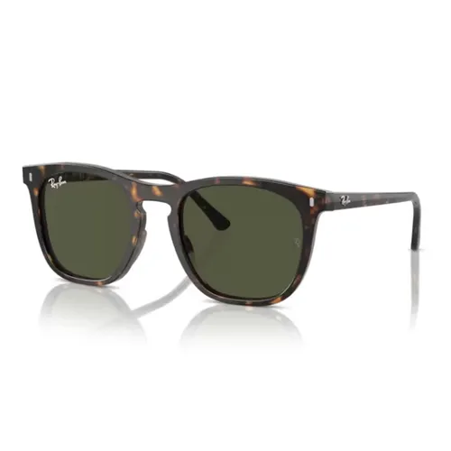 Kính Mát Unisex Rayban Sunglasses 0RB2210F 902/3153 Màu Nâu Havana