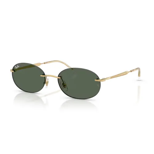 Kính Mát Unisex Rayban Sunglasses 0RB3767 001/7154 Màu Xanh Lá/Gold