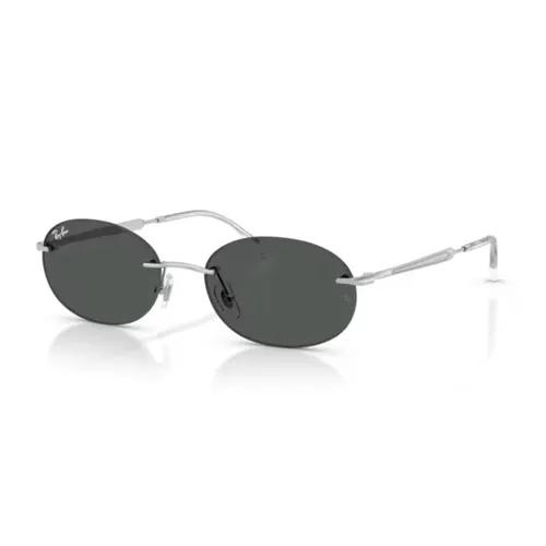 Kính Mát Unisex Rayban Sunglasses 0RB3767 003/8754 Màu Xám/Bạc